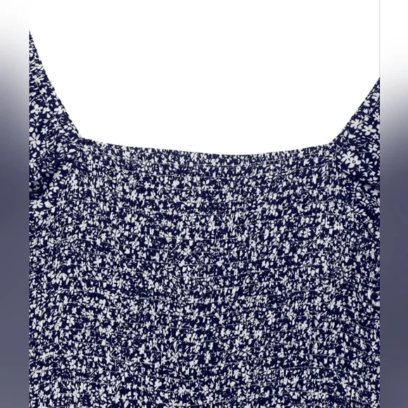 Jumpsuit Ditsy Floral Puff Sleeve - Picture 5 of 6